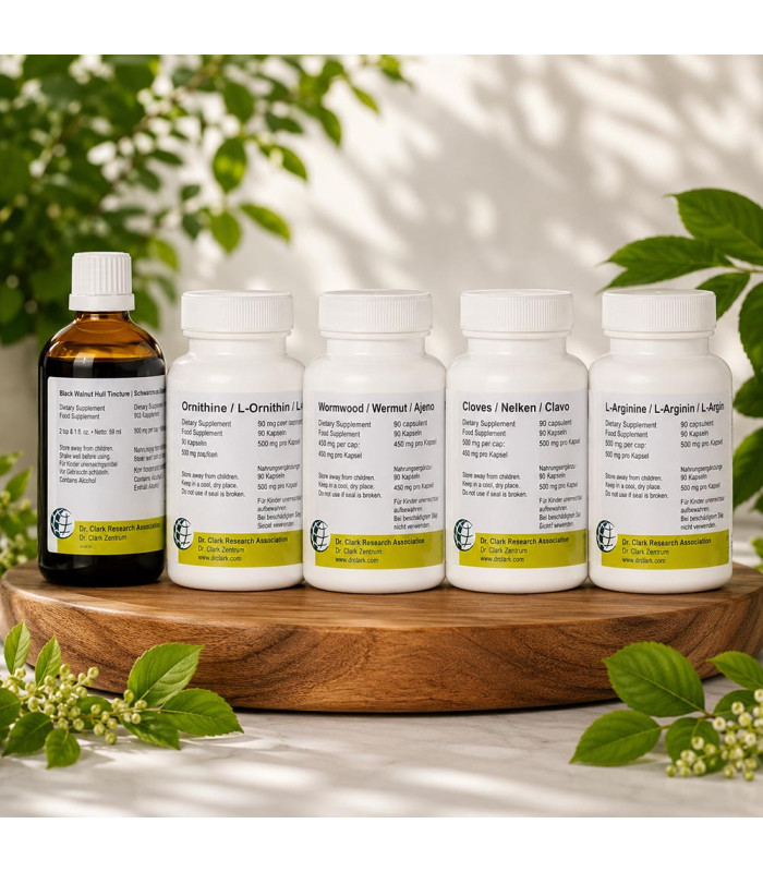 Programme Antiparasitaire Complet 60 ml Dr Clark