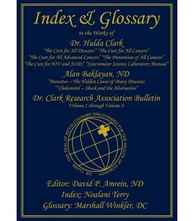 Index & Glossaire Dr Clark - Anglais