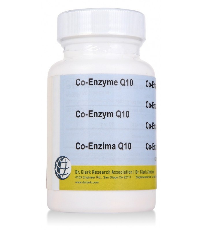Co-Enzyme Q10 - 30 mg -  Dr Clark - 100 gélules