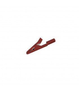 Pince crocodile rouge pour câble de VariZappeur 1.0