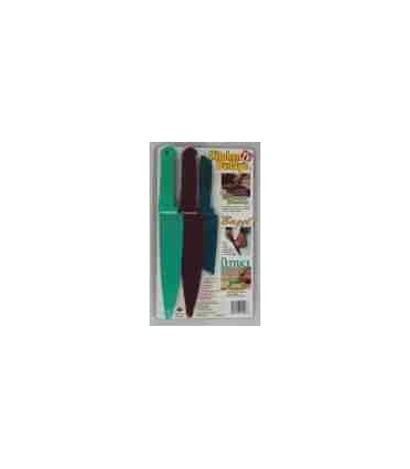 Couteaux Plastiques Dr Clark - Set de 3  couteaux