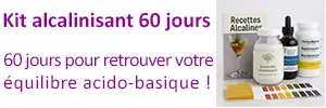 Pack alcalinisant 60 jours