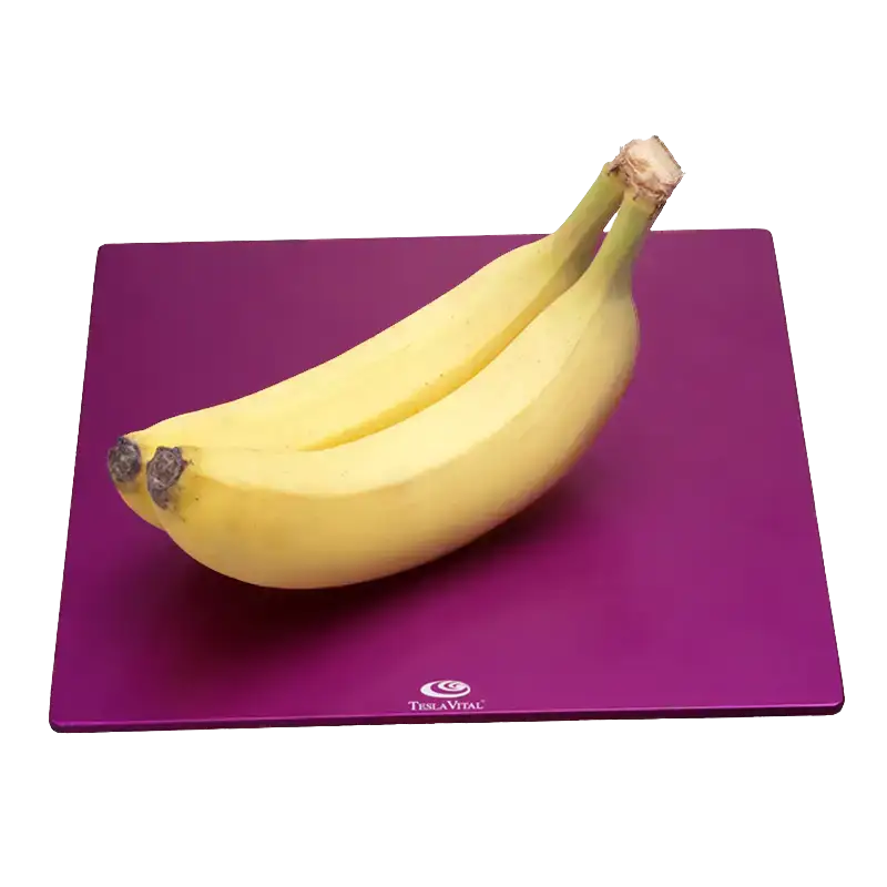 Plaque énergie pourpre Tesla grand modèle 20cm